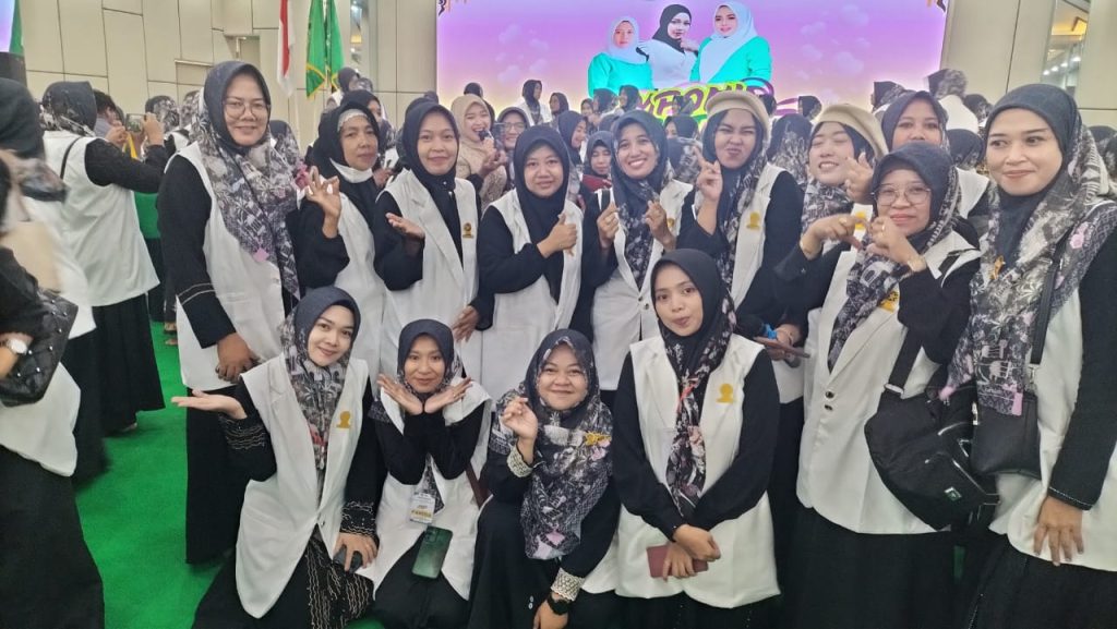 Suasana Hari Lahir ke-75 Fatayat Nahdlatul Ulama Kabupaten Mojokerto, Jumat (25/4/2025) (HB/Gonews.id)