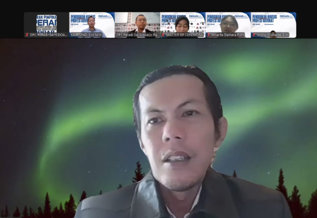 Sekjen DPN Peradi SAI, Dr. A. Patra M. Zen