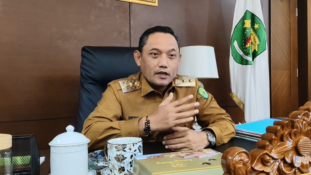 Wakil Gubernur Kaltim Seno Aji saat ditemui di ruang kerjanya, Selasa (22/4/2025).(AS/GOnews.id)