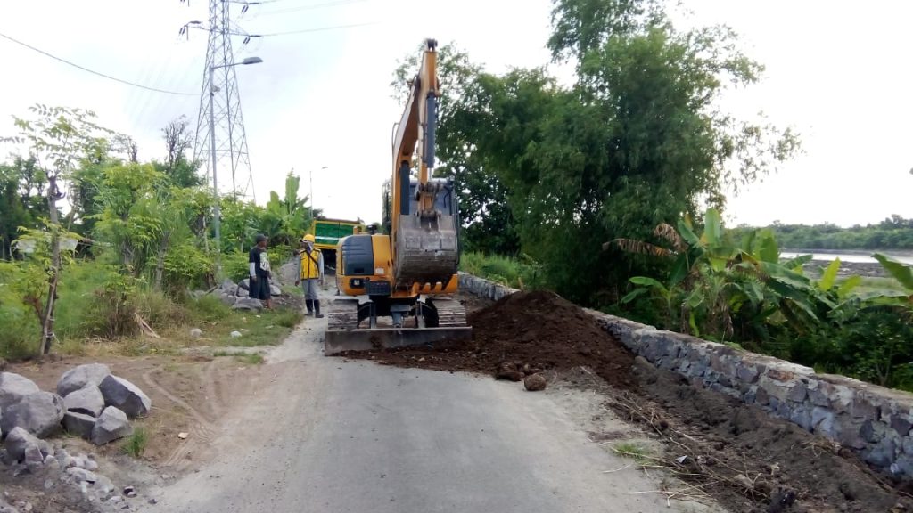Proyek pelebaran Jalan Kepuhanyar–Ngimbangan