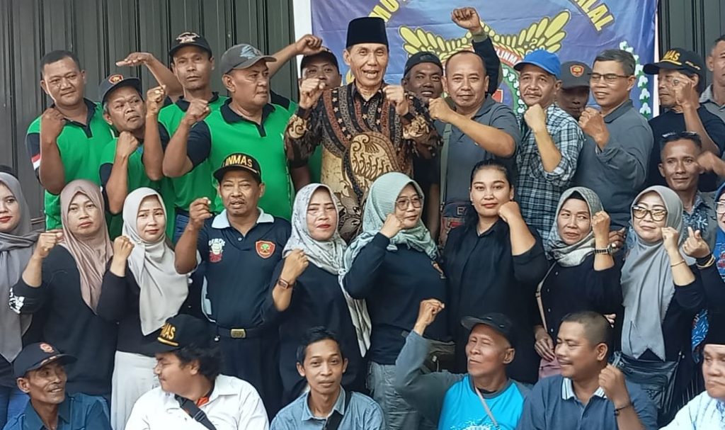 Halalbihalal Satlinmas Mojokerto, Momen Pererat Persaudaraan Satlinmas Mojokerto
