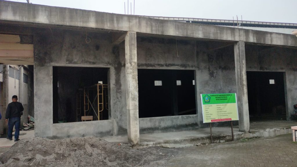 Rehab Kantor Desa Ponokawan Dimulai, Anggaran Rp140 Juta dari BK