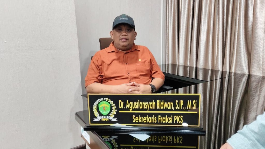 Agusriansyah Usul Sekolah Kelola Langsung Program MBG Agusriansyah Ridwan, Sekretaris Fraksi PKS DPRD Kaltim