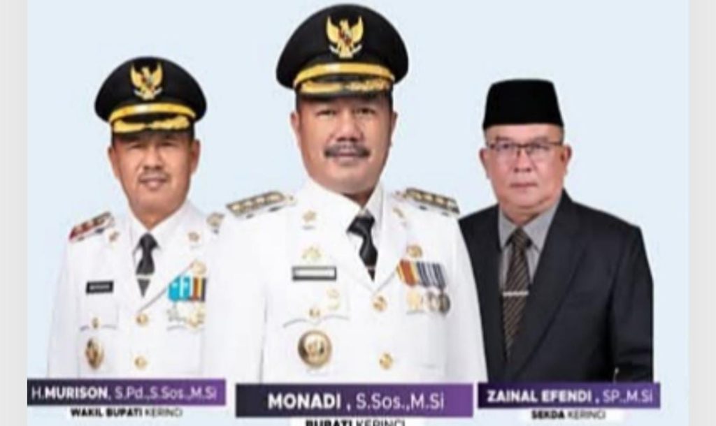 100 Hari Kerja Monadi–Murison: Bukti Perubahan Mulai Terlihat Bupati Kerinci Monadi bersama Wakil Bupati Murison