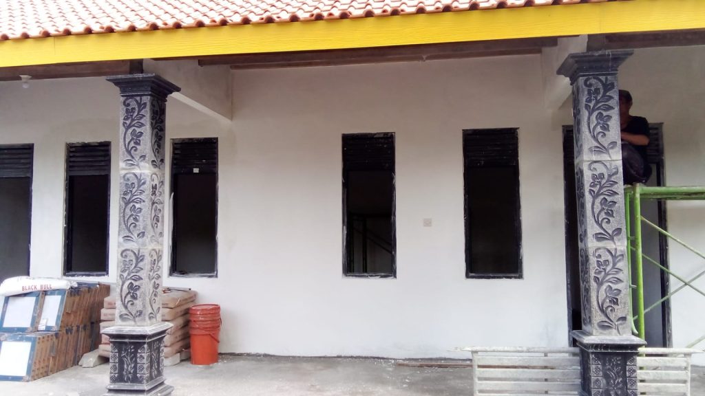Gedung kelompok bermain di Desa Mojolebak Mojokerto selesai dikerjakan (HB/GOnews.id)