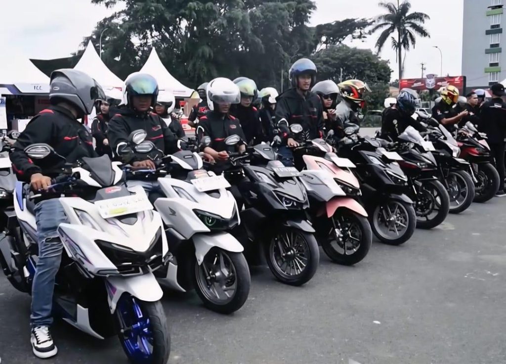 Komunitas Honda Ramaikan HDC 2025, Semangat Bikers Warnai Samarinda IMHS ramaikan Honda Dream Cup 2025
