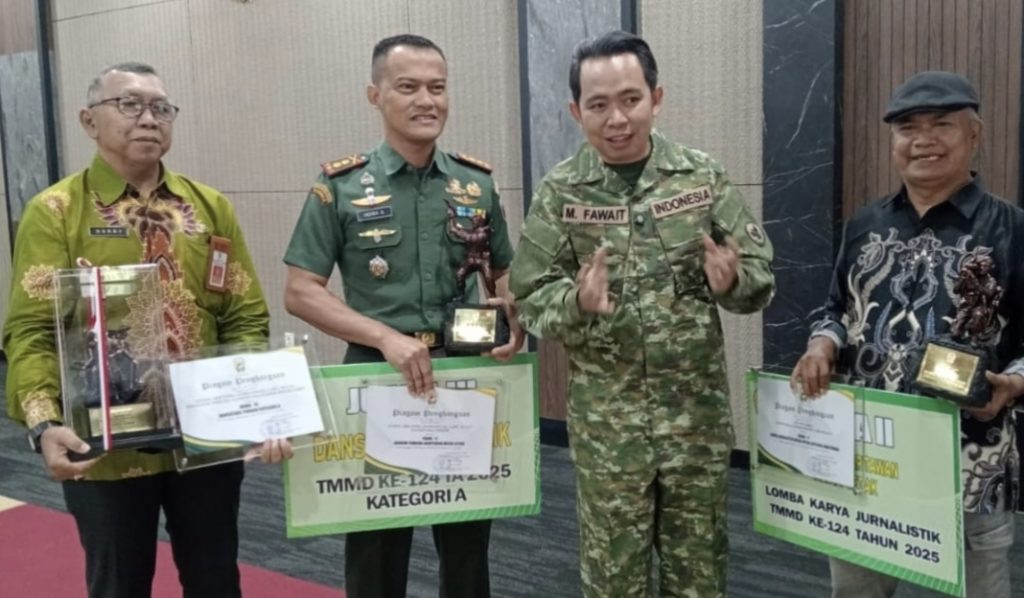 juara jurnalistik TMMD 2025 Edy Winarko