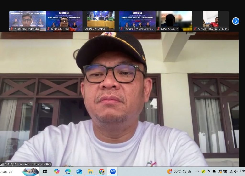Lemhanas: Media Siber Garda Depan Ketahanan Nasional Gubenur Lemhanas RI, DR. H. TB. Ace Hasan Syadzily