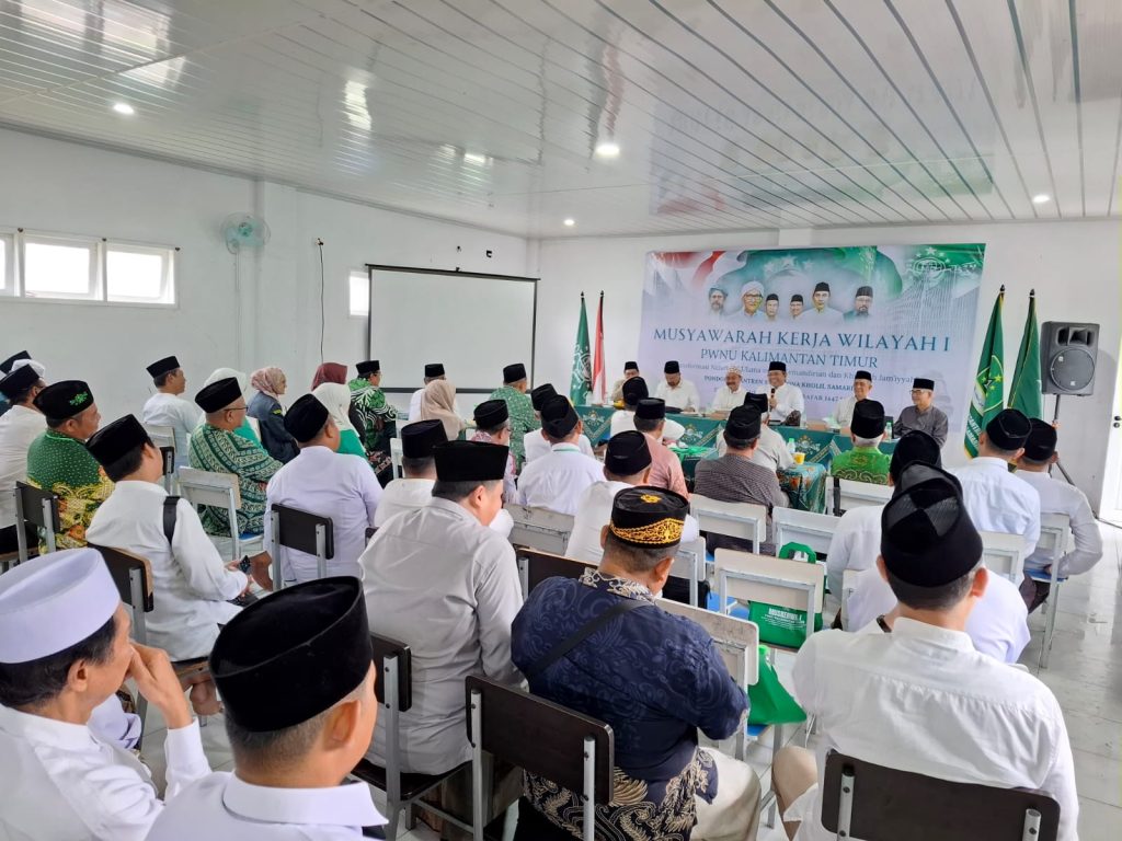 Suasana Muskerwil PWNU Kaltim di Pondok Pesantren Syaichona Cholil, Samarinda, Jumat–Sabtu (22–23/8/2025). (AS/Gonews.id)