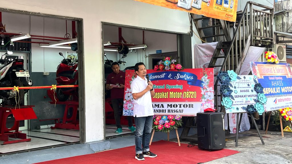 AHASS Sepakat Motor Resmi Dibuka, Layanan Honda di Samarinda Makin Dekat Ignatius Nindyatama