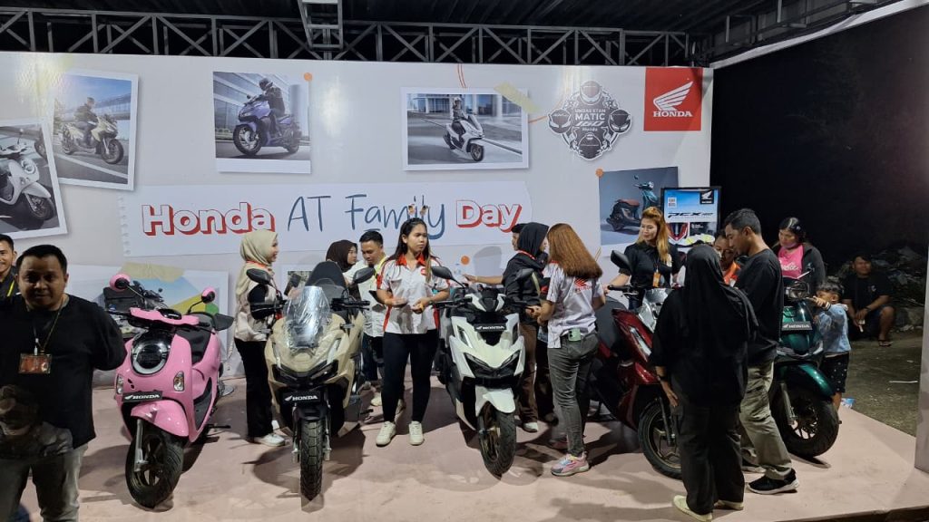 Astra Motor Kalimantan Timur 2 gelar “Honda AT Family Day” di GOR Desman Sendawar, Kutai Barat Senin hingga Rabu (11-13/08/2025) (Esty/AHM)
