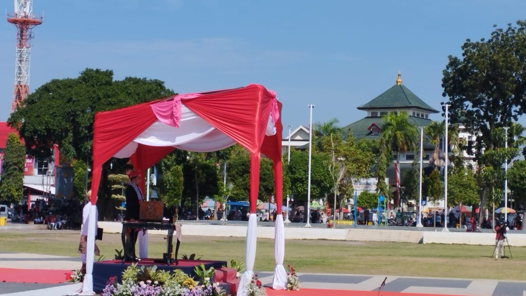 HUT ke-80 RI di Jember, Gus Fawait Serukan Dukungan Palestina Bupati Jember, Muhammad Fawait