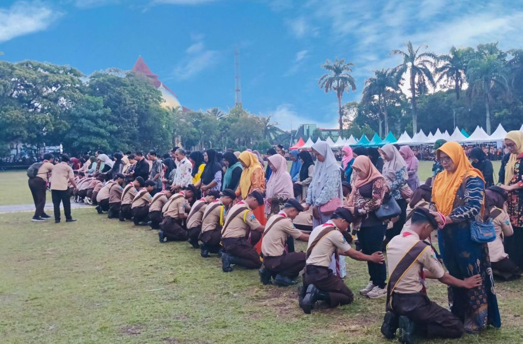 Hari Pramuka ke-64 di Bondowoso