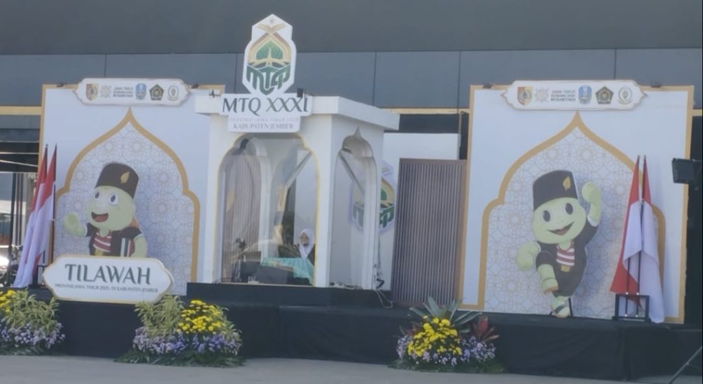 Suasana Musabaqah Tilawatil Qur’an (MTQ) XXXI tingkat Provinsi Jawa Timur yang digelar di Kabupaten Jember (Mul/Gonews.id)