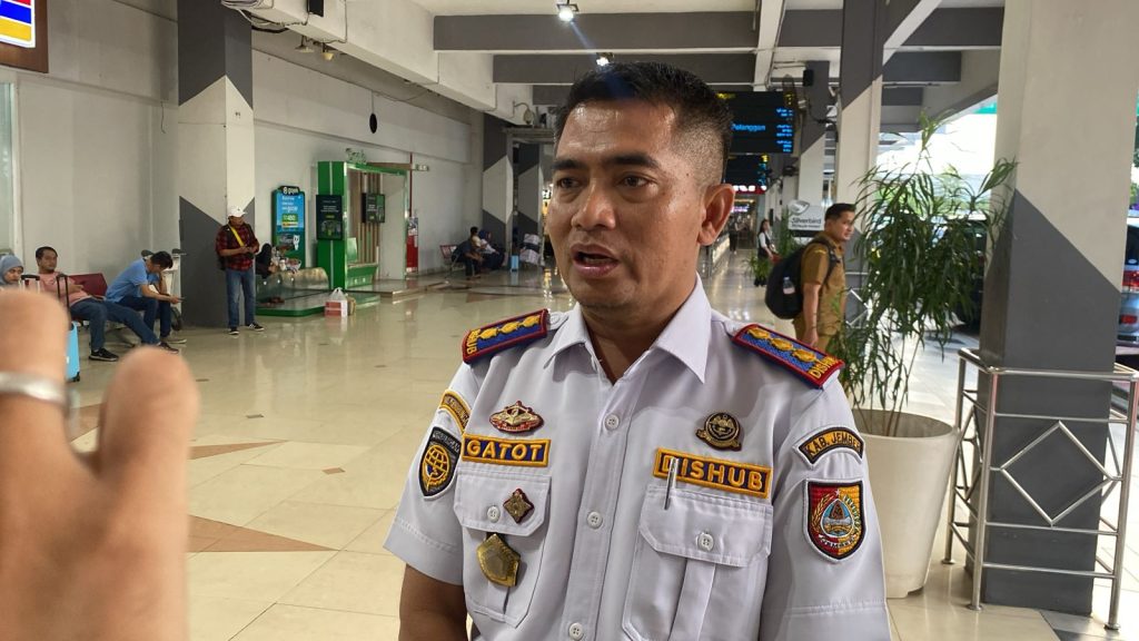 Plt Kepala Dinas Perhubungan Jember, Gatot Triyono,