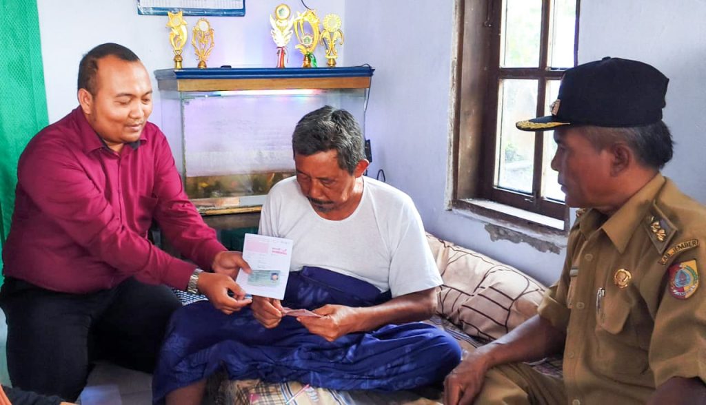 Penyaluran Insentif Guru Ngaji Desa Pondokjoyo