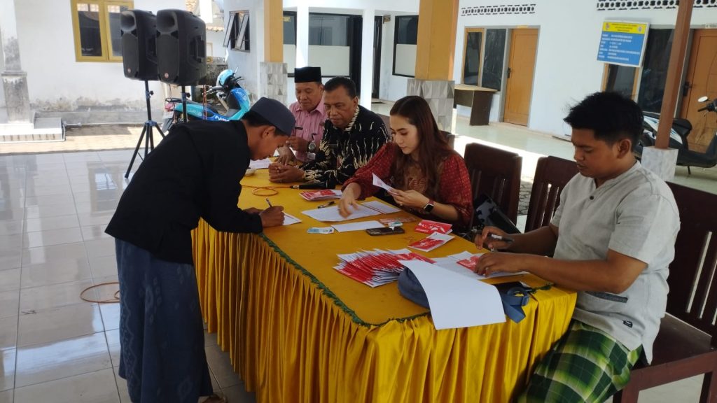 Pelaksanaan pencarian Insentif guru ngaji di Desa Pakusari