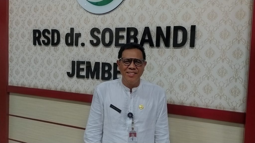Foto Ramadani.I Nyoman Semita direktur rumah sakit dr.Soebandi Jember