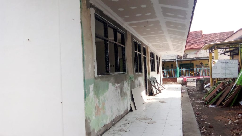 Pembangunan Gedung Baru SDN Sidoharjo 2 Mojokerto 2025 (HB/Gonews.id)