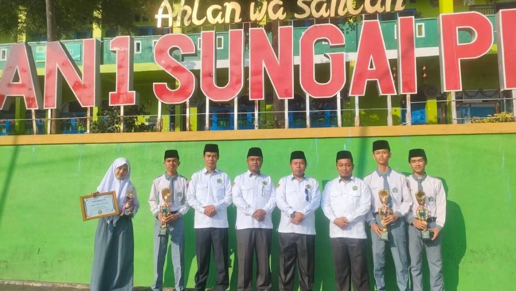 Tiga siswa MAN 1 Sungai Penuh raih juara di MTQ ke-53 Kabupaten Kerinci (Rev/GOnews.id)