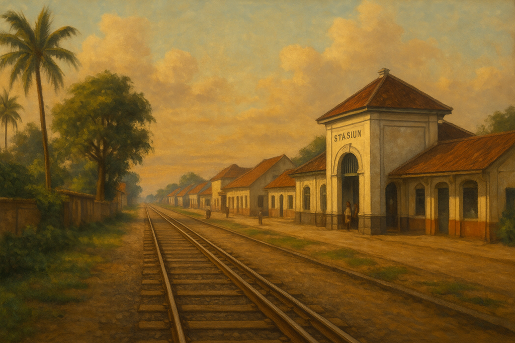 Jejak Rel di Kota Majapahit: Kisah Stasiun Mojokerto