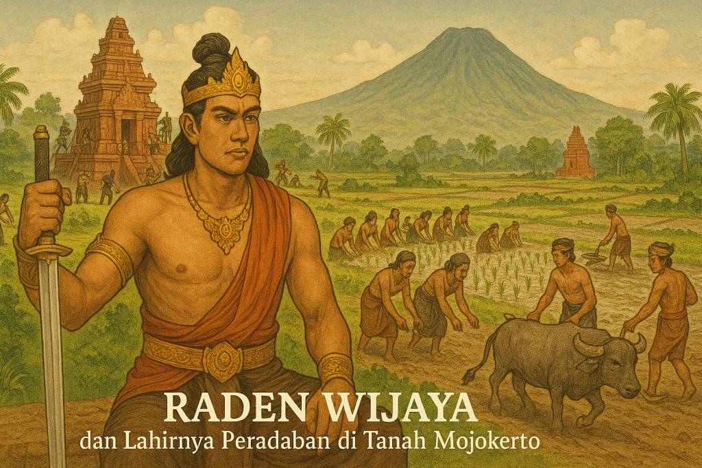 Raden Wijaya dan Lahirnya Peradaban di Tanah Mojokerto