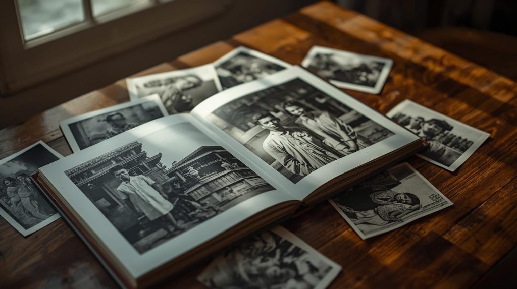 Foto Lawas keluarga jadi bukti sebagai foto bersejarah bagi keluarga. (Pict: AI-Rich)