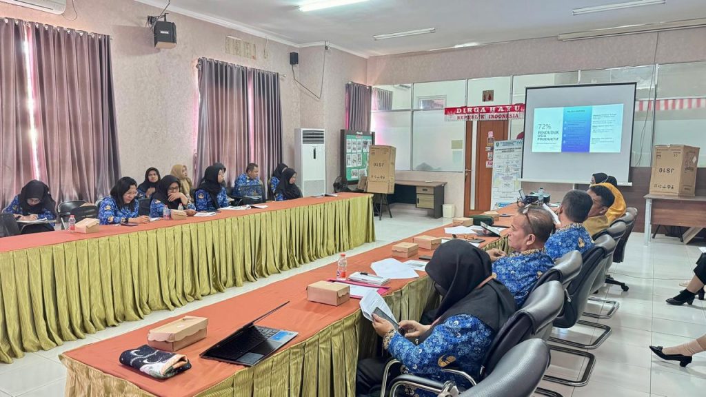 Seminar Hasil Akhir Naskah Akademik GDPK berbasis lima pilar di Aula Kantor DPPKB, Senin (17/11/2024) (AM/GOnews.id)
