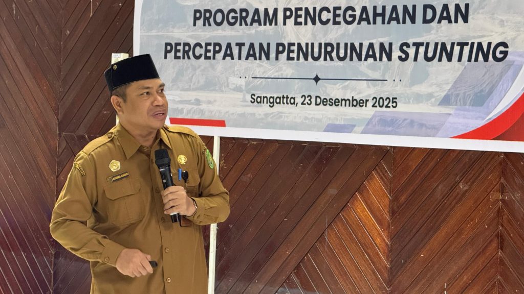 DPPKB–KPC Satukan Data Percepat Penurunan Stunting Kepala Dinas Pengendalian Penduduk dan Keluarga Berencana Kutai Timur, Achmad Junaidi
