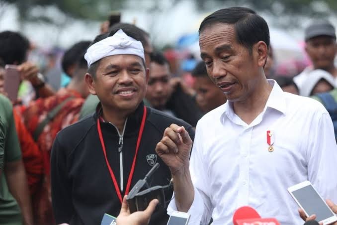 Mantan Presiden RI Joko Widodo dan Gubernur Jawa Barat Kang Dedi Mulyadi