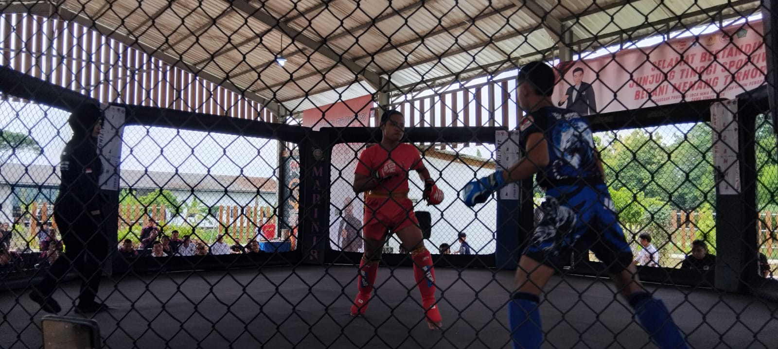 Pembukaan Kejurprov IBCA MMA Jatim 2026 di Raksa Fighting Camp Pasmar 2 Gedangan, Sidoarjo, Jumat (23/1/26). (FT/NUG)