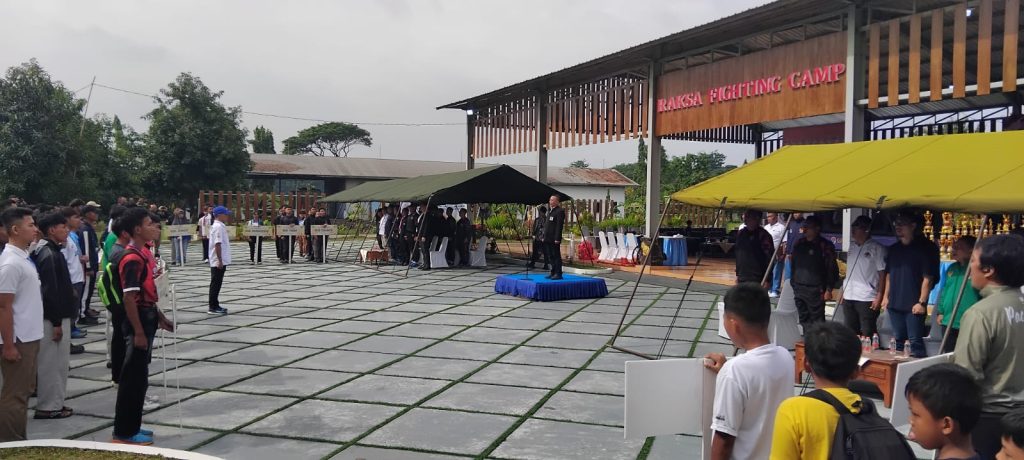 Ratusan Atlet Ramaikan Kejurprov IBCA MMA Jatim, Sidoarjo Jadi Pusat Seleksi Menuju PON Pembukaan Kejurprov IBCA MMA Jatim 2026 di Raksa Fighting Camp Pasmar 2 Gedangan, Sidoarjo, Jumat (23/1/26). (FT/NUG)