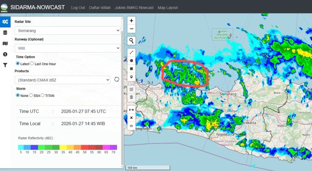 Operasi Modifikasi Cuaca Jawa Tengah 2026
