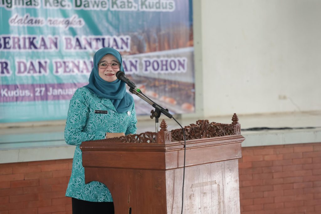 Ketua Tim Penggerak Pemberdayaan dan Kesejahteraan Keluarga (TP PKK) Provinsi Jawa Tengah, Nawal Arafah Yasin,