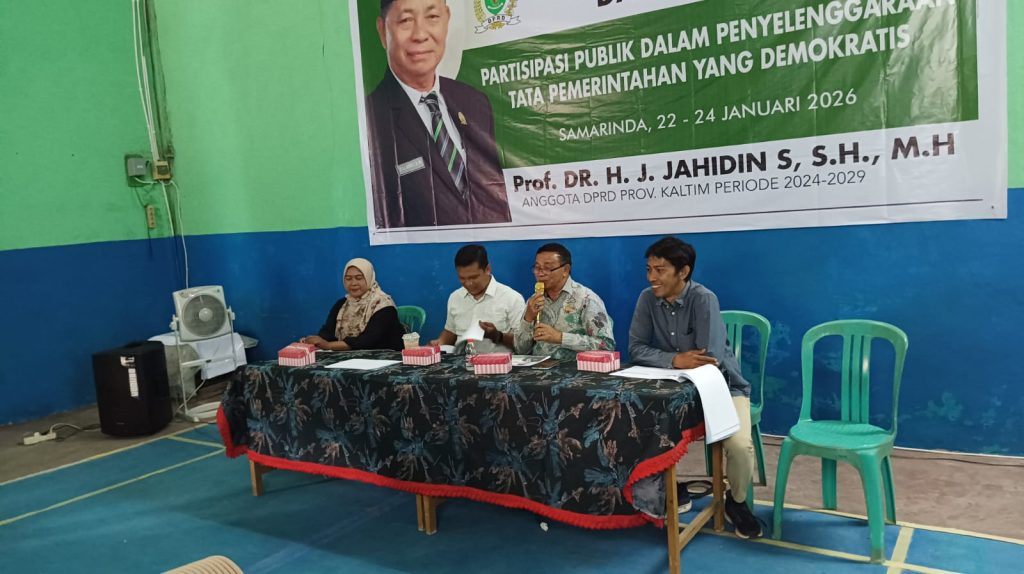 Gelar PDD di Sungai Kunjang, Prof Jahidin Dorong Partisipasi Publik
