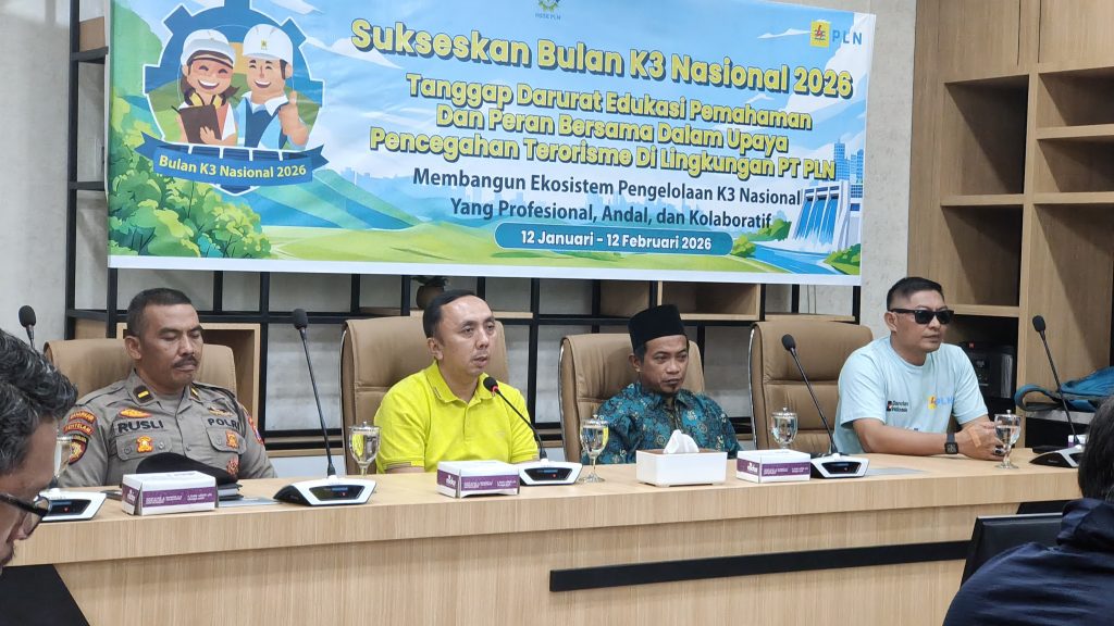 PLN UP3 Sooko Mojokerto menggelar edukasi tanggap darurat K3 Nasional 2026