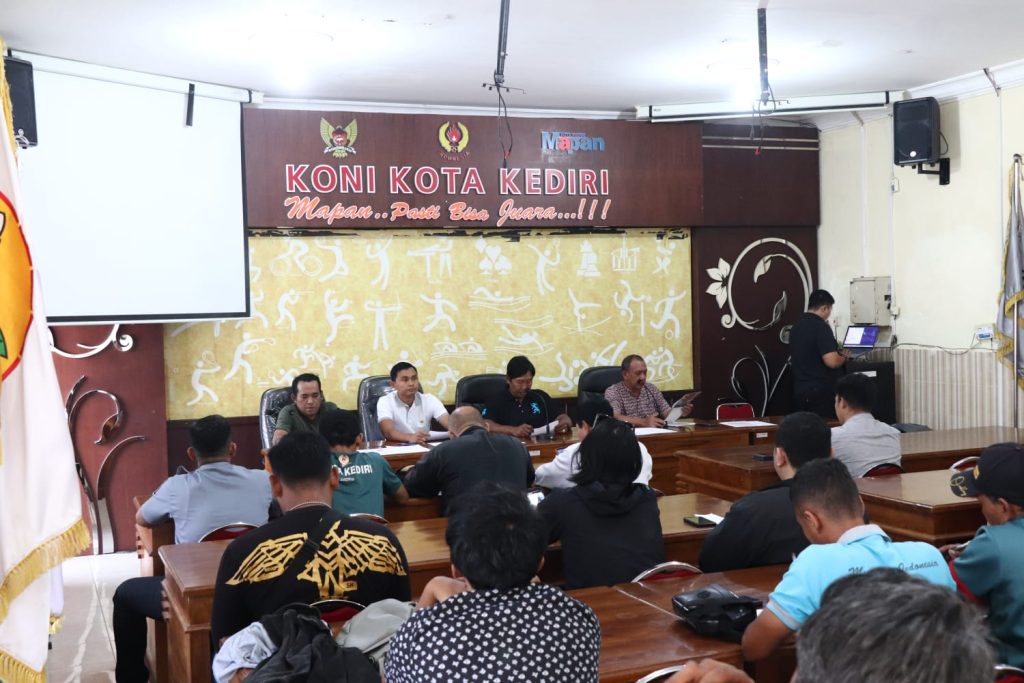 Koni Gelar Rapat Kordinasi Bersama Ketua Cabor Rumuskan Program Puslatkot