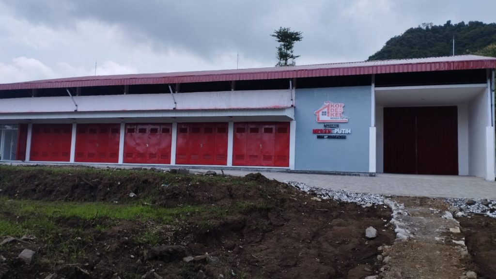 Bangunan Koperasi Desa Merah Putih Desa Jenggawah.Foto Edi Mulyono