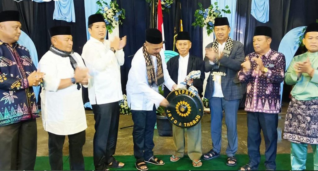 Bupati Kerinci Monadi membuka MTQ ke-46 wilayah Kerapatan Adat Negeri Jujun (Vina/GOnews.id)