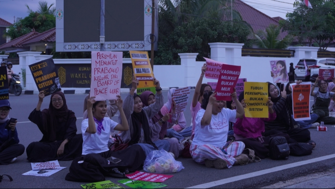 Peringatan Hari Perempuan Internasional (International Women’s Day/IWD) diTaman Samarendah, Samarinda, Kalimantan Timur, Minggu (8/3/2026) (Disya) 