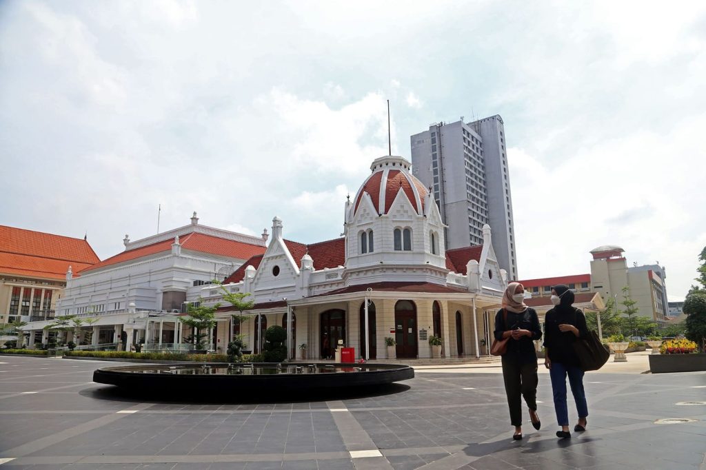 Gedung Merah Putih Balai Pemuda, Jalan Gubernur Suryo, Surabaya, Senin (6/4/2026).