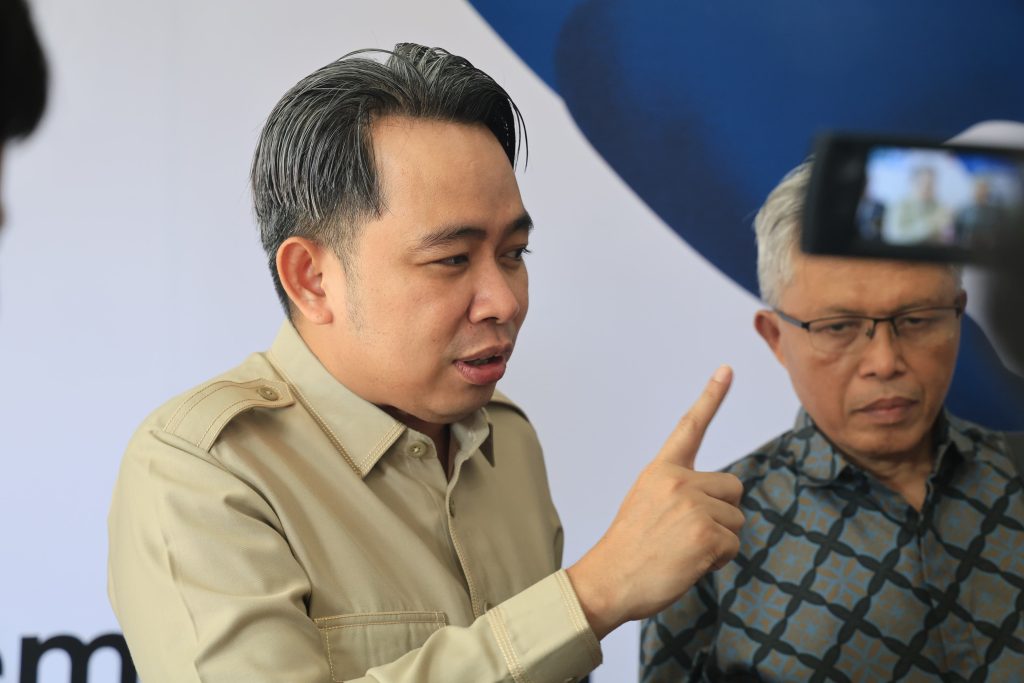 Bupati Jember saat meberikan keterangan keoada media seusai tak show .foto diskominfo