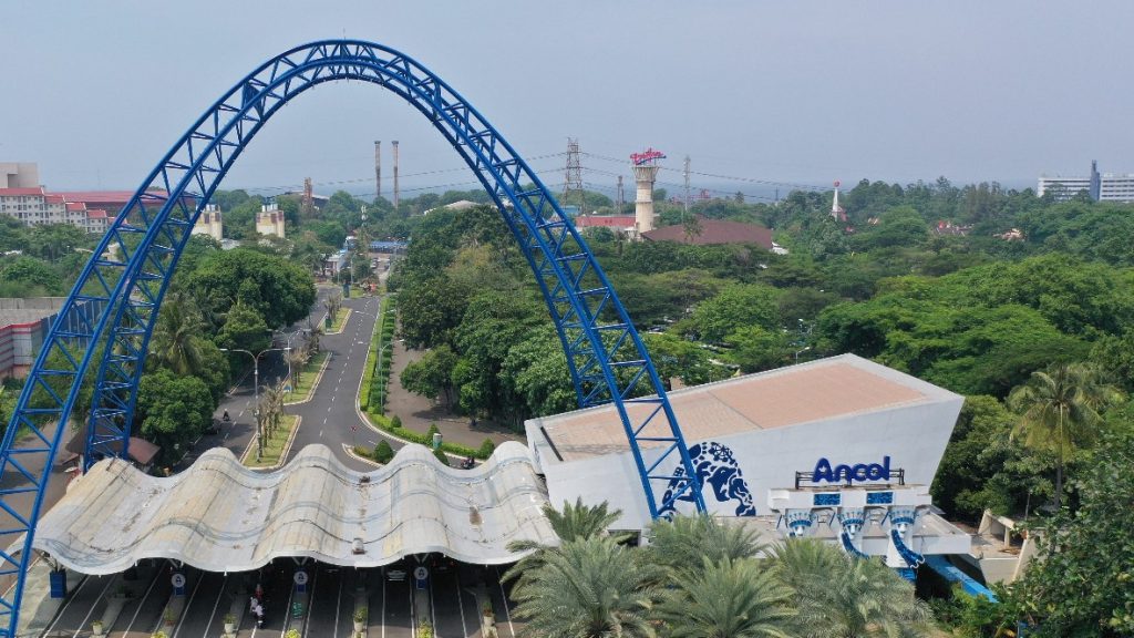 Dirut Baru Ancol Pacu Inovasi dan Efisiensi Bisnis Ikon gerbang utama Taman Impian Jaya Ancol, di Kec. Pademangan, Jakarta Utara (Foto: Corcomm Ancol)