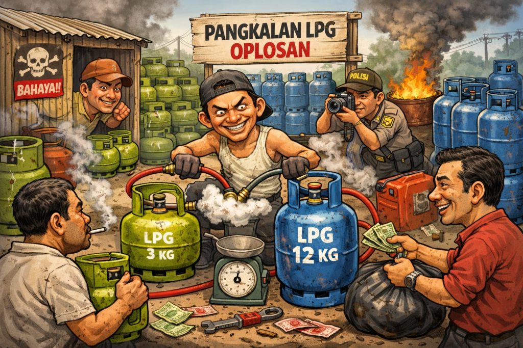 Gambar Ilustrasi dibuat dengan AI