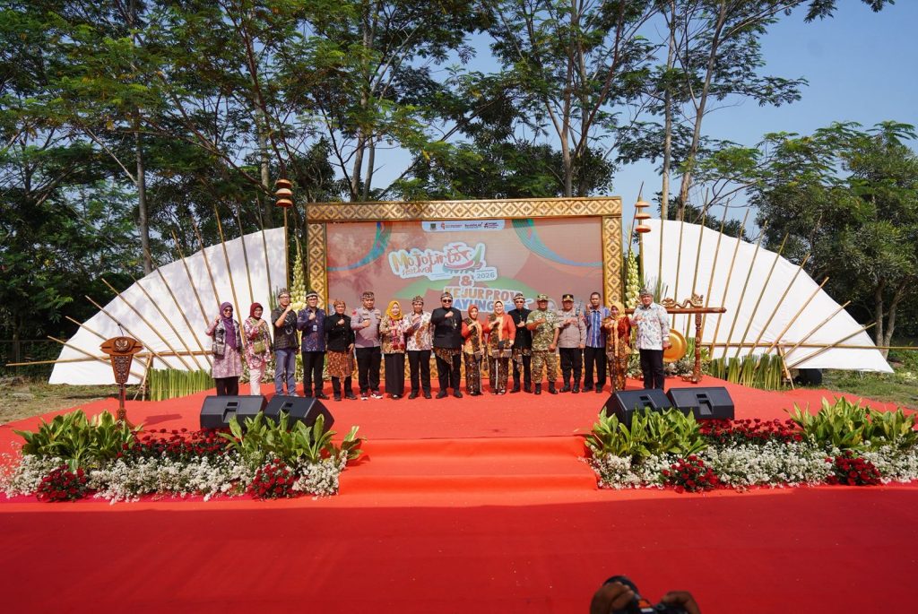 Gelaran Mojotirto Festival 2026 di Sungai Ngotok Kota Mojokerto, Sabtu (18/4/2026)(Dok. Diskominfo)
