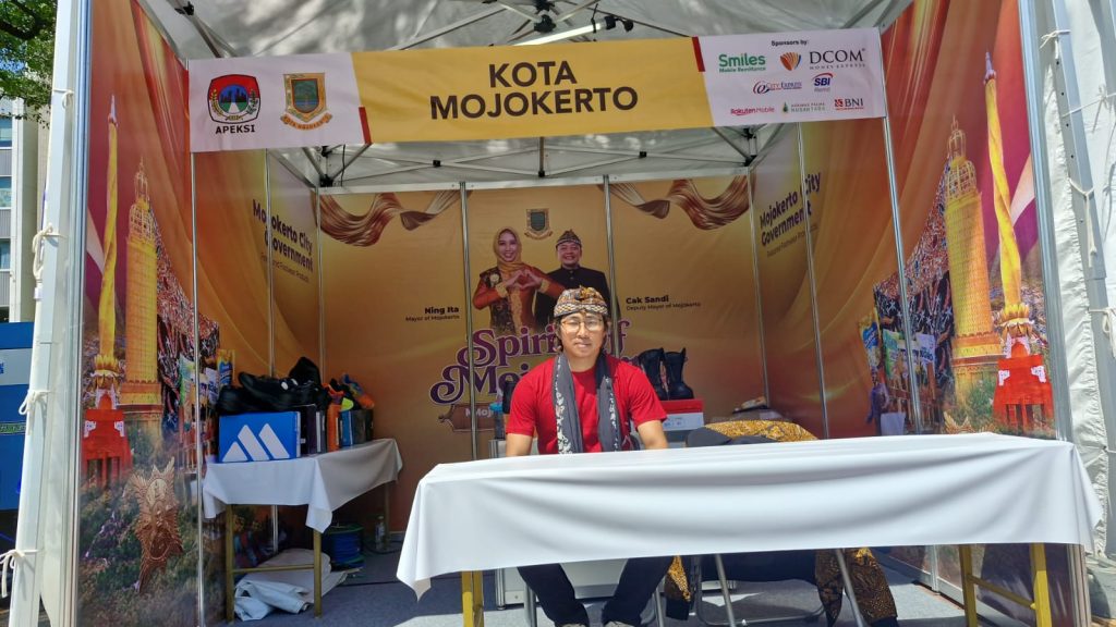 Booth Kota Mojokerto di Indonesia Fair 2026 di Nagoya, Jepang
