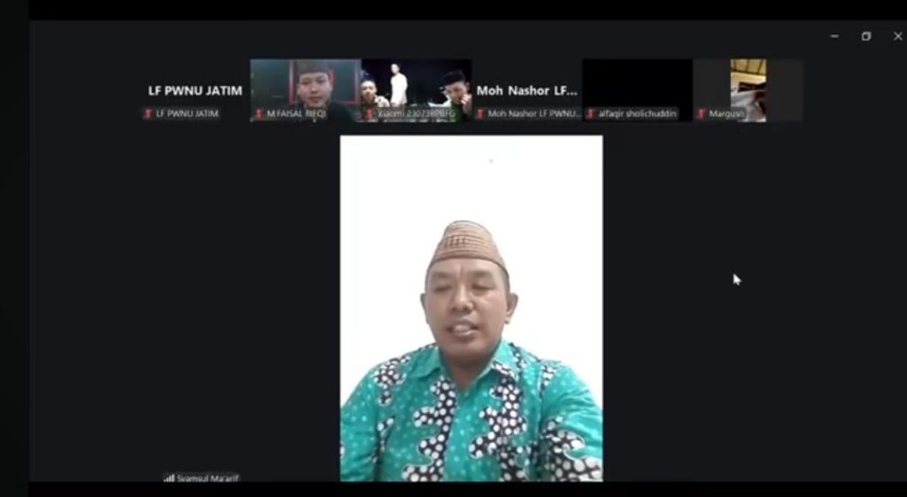 LFNU Jatim Gelar Sinau Falak Digital Lima Hari Kyai Syamsul Ma'arif, SH., MH. selaku Ketua LF PWNU Jawa Timur