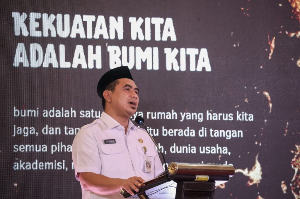 Hari Bumi 2026, Jateng Percepat Energi Bersih Wakil Gubernur Jawa Tengah Taj Yasin Maimoen saat menghadiri Peringatan Hari Bumi 2026 tingkat Provinsi Jawa Tengah di Bale Agung Horison Resort Tlogo, Tuntang, Kabupaten Semarang (GOnews.id)