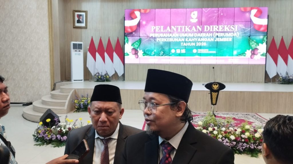 Direksi Baru PDP Kahyangan Siap Lahirkan Kopi Premium Gogot Cahyo Baskoro Direktur utama PDP Kahyangan yang baru saja dilantik,Foto Edi Mulyono.