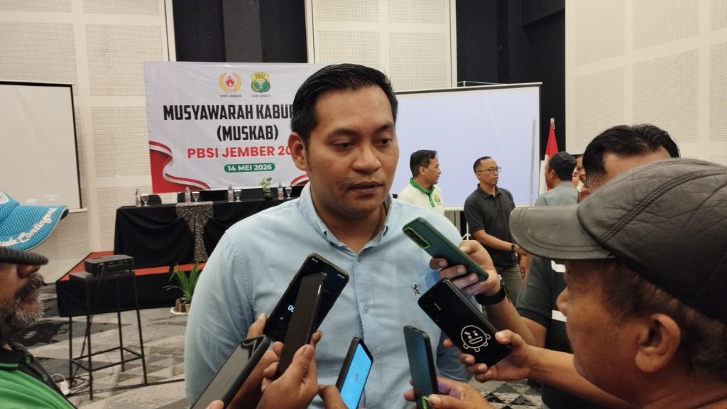 Ketua PBSI Jember terpilih periode 2026 - 2030 Ainur rofiq. Foto Edi Mulyono